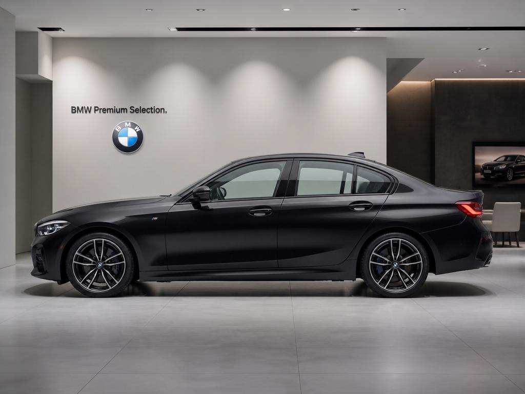 BMW sedan at Auto West Group dealership in Richmond